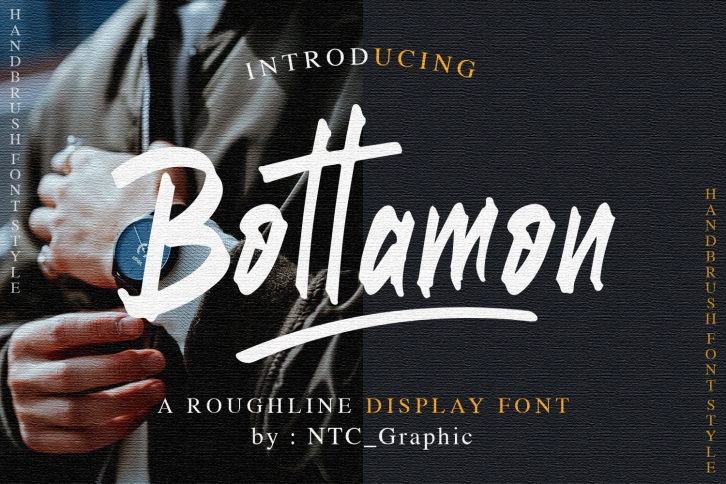Bottamon Font Display Font Download
