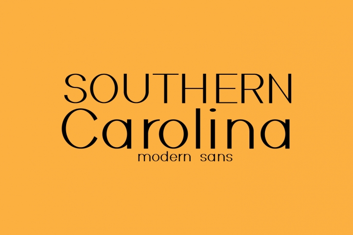 Southern Carolina Font Download