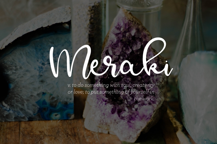 Meraki - A Flowing Script Font Download