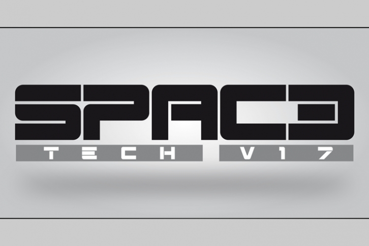Spac3 Tech v17 Font Download