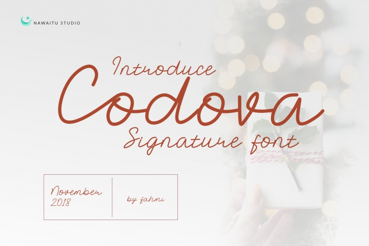 Codova Signature Font Font Download