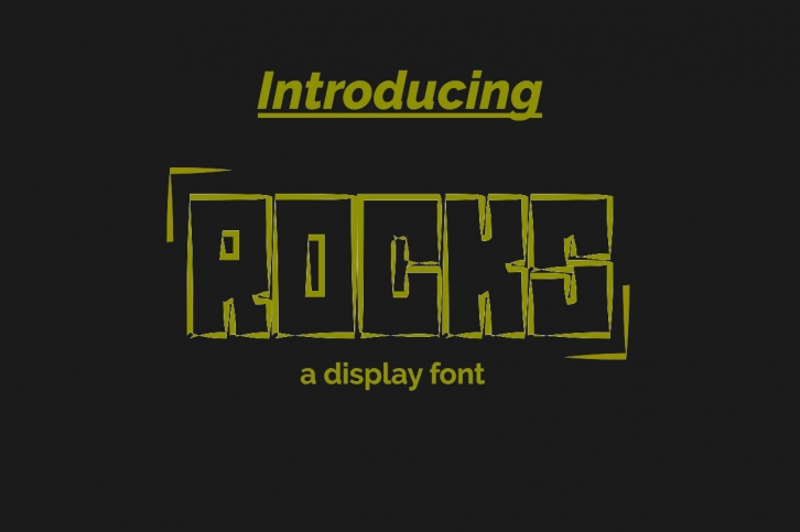 ROCKS Font Font Download