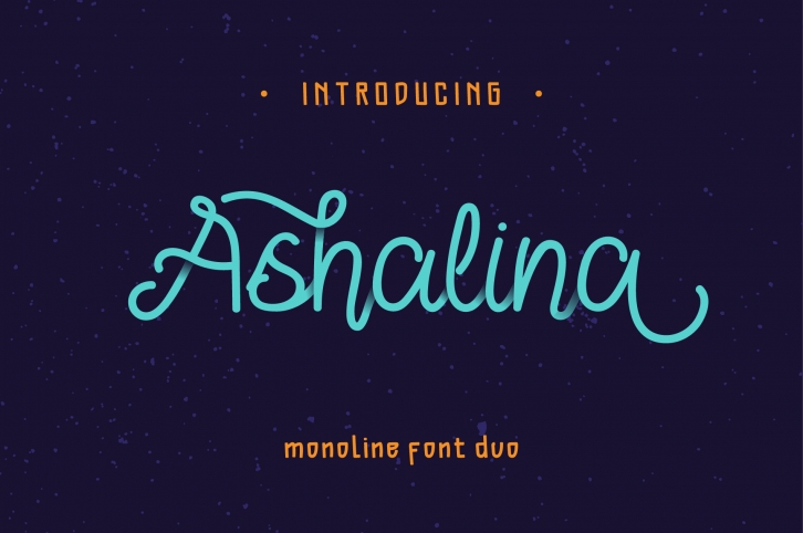 Ashalina Duo Font Font Download