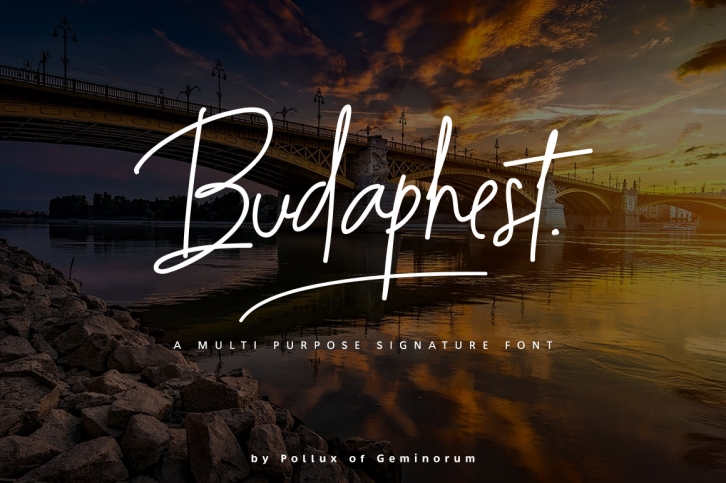 Budaphest Script Font Font Download