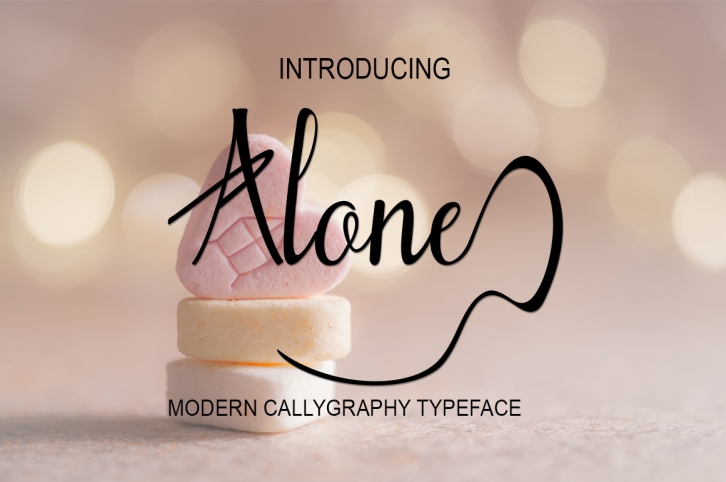 Alone script Font Download