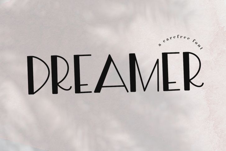 Dreamer - A Free Spirit Font Font Download
