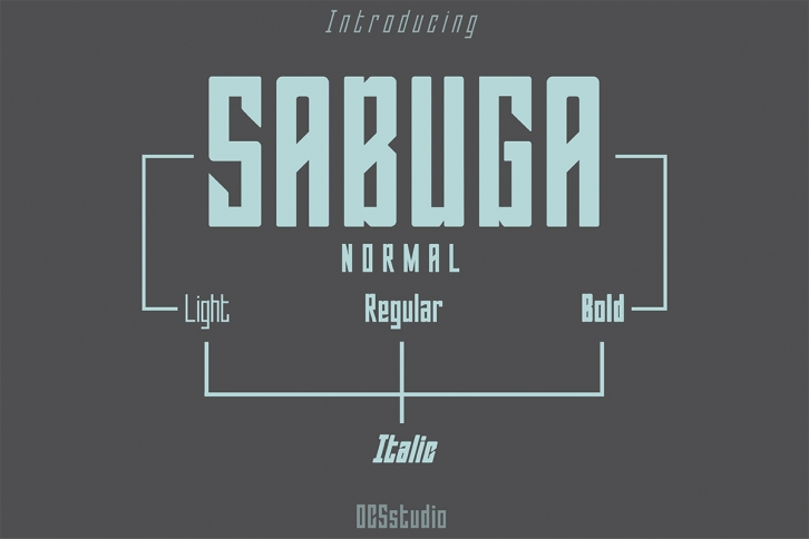 Sabuga Font Font Download