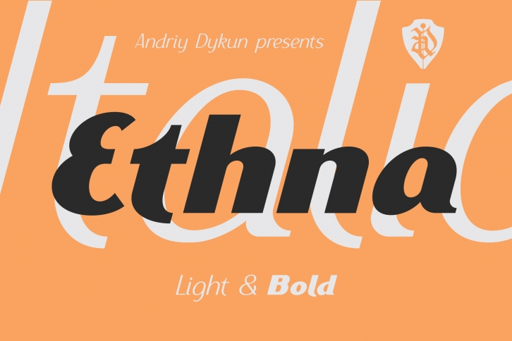 Ethna Italic Font Download