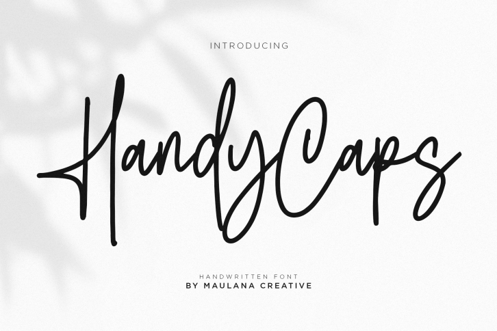 Handycaps Font Font Download