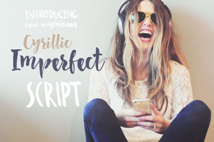 Imperfect Cyrillic and Latin Script Font Download