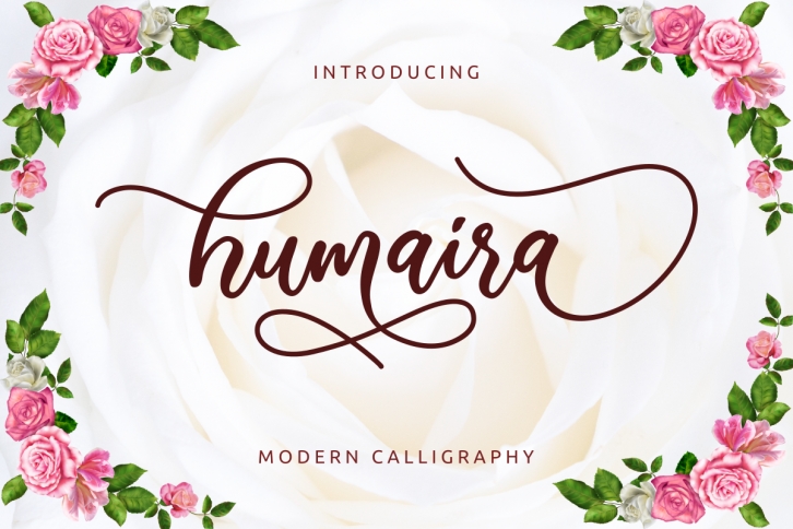 Humaira | Modern Calligraphy Font Download