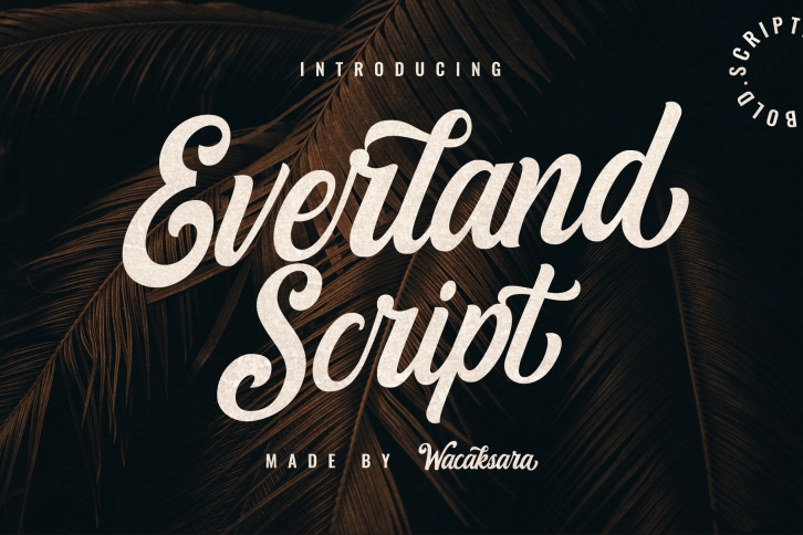 Everland Script Font Download