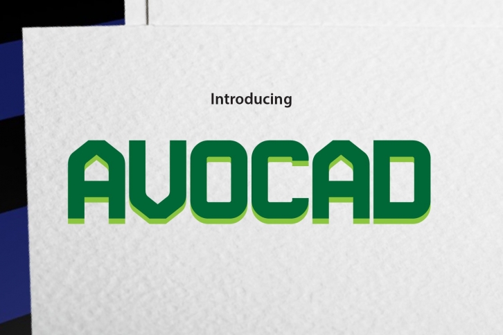 AVOCAD Font Download