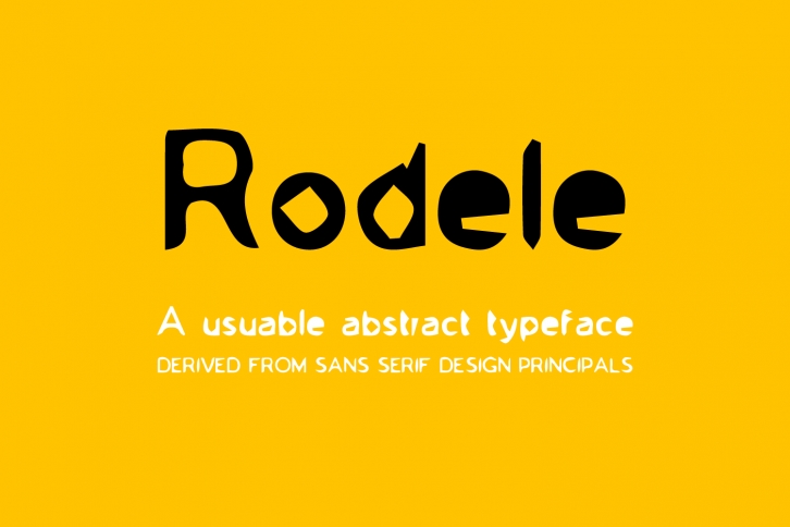 Rodele Font Download