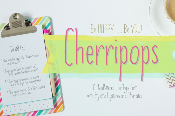 Cherripops Font Download
