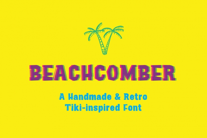 Beachcomber Font & Illustrations Font Download