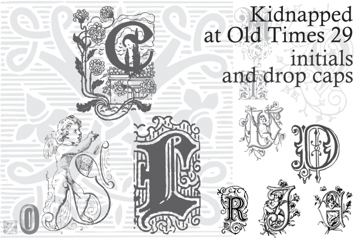 Kidnapped at Old Times 29 Font Download