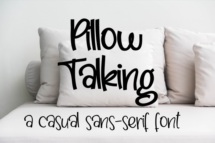 PN Pillow Talking Font Download