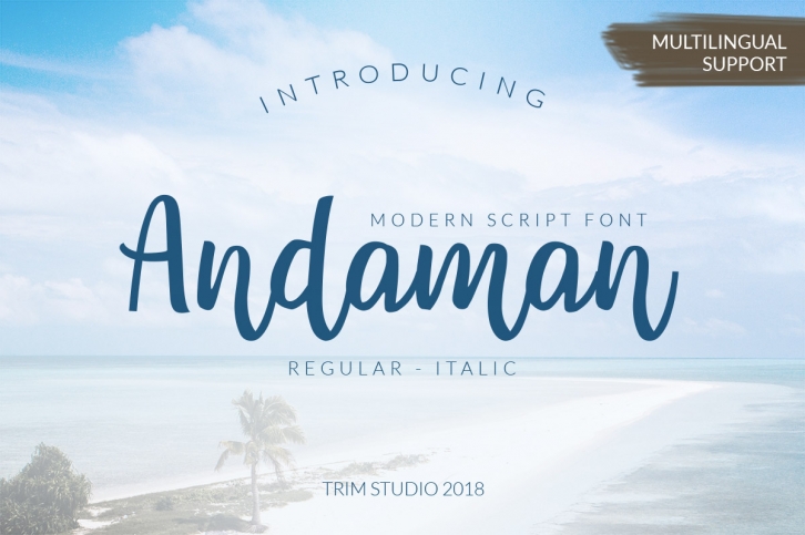 Andaman - Handlettering Font Font Download