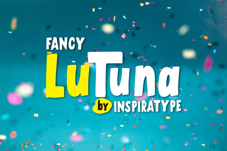 Lutuna - Fancy Font Font Download