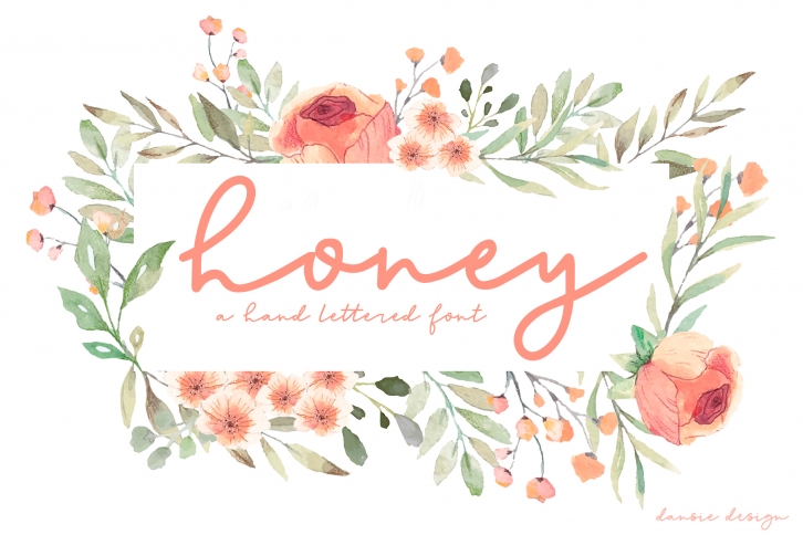 Honey Script Font Font Download