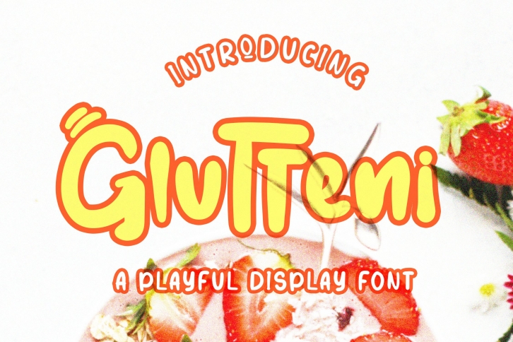 Glutteni Playful Font Font Download