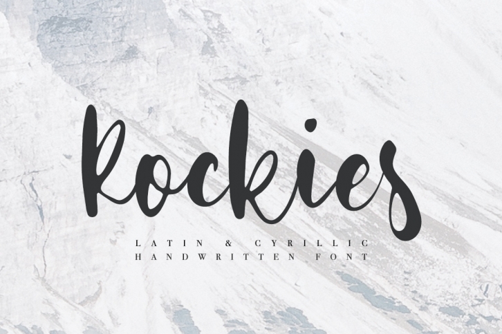 Rockies  Cyrillic & Latin Font Download