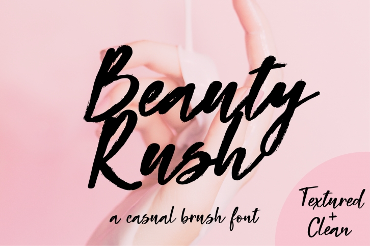Beauty Rush Font Set Font Download