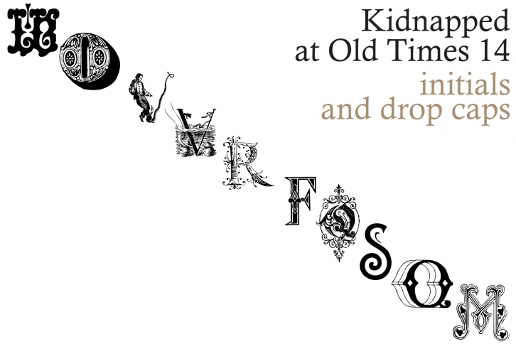 Kidnapped at Old Times 14 Font Download