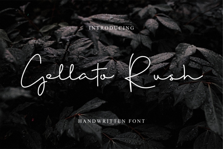 Gellato Rush Update Font Download