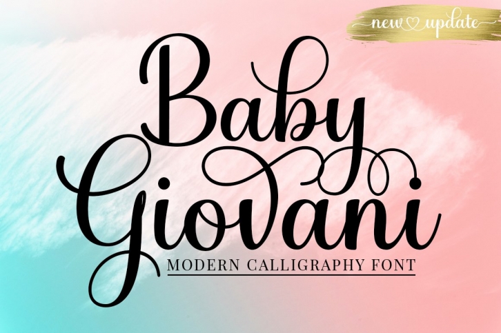 Baby Giovani Script - New Update Font Download