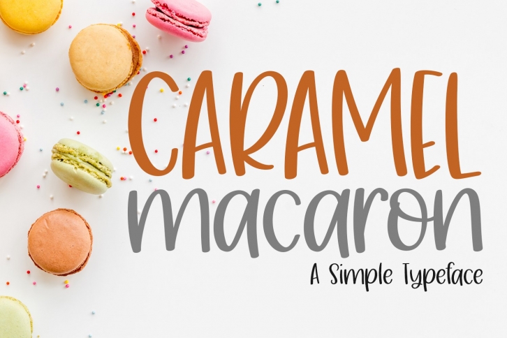 Caramel Macaron Font Download