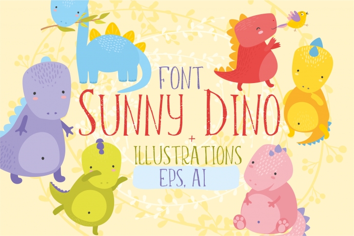 Sunny DinoFont Font Download