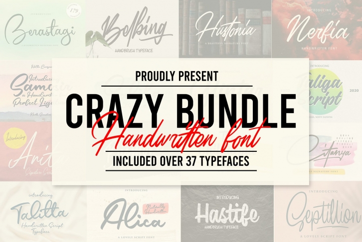 CRAZY BUNDLE Font Download