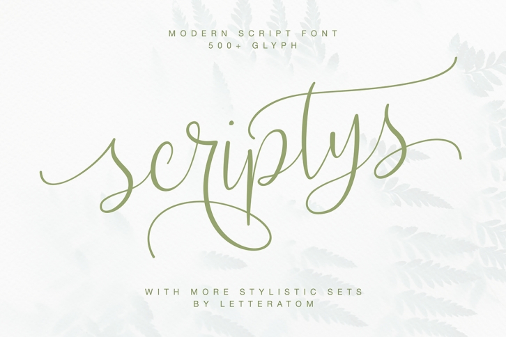 Scriptys With Amazing Alternates Font Download