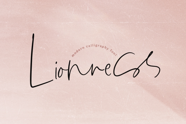 Lionness - A Handwritten Script Font Font Download