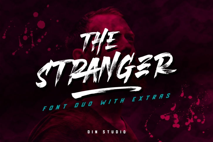 The Stranger Font Duo With Extras Font Download