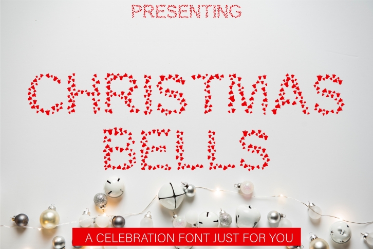 Christmas Bells Font - A Fun & Cute Christmas Font Font Download