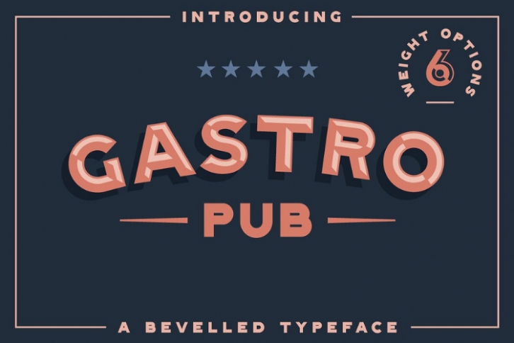 Gastro Pub - Type Family - Font Family Font Download