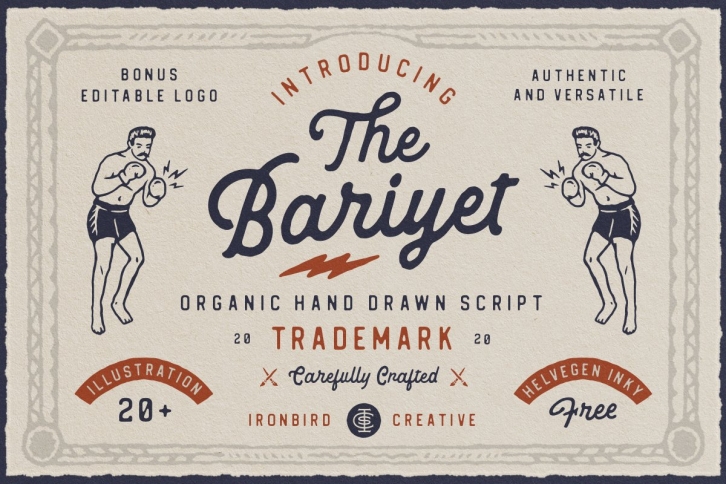The Bariyet & Extras Font Download