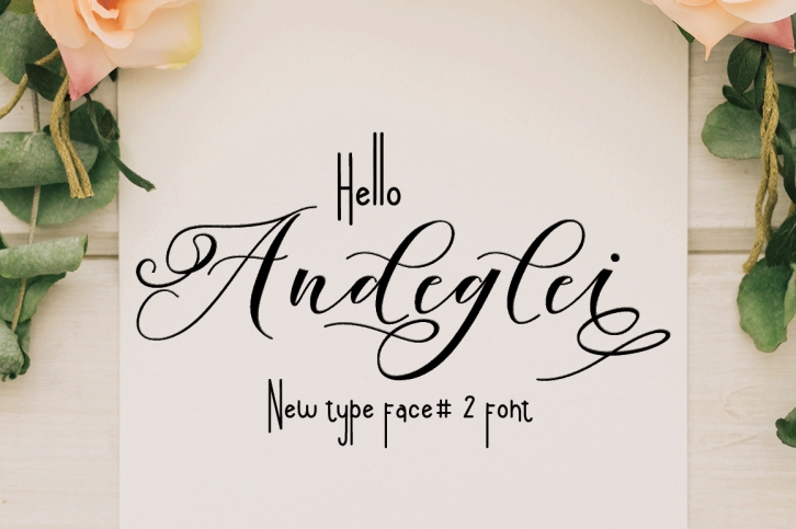 Andeglei Font Download