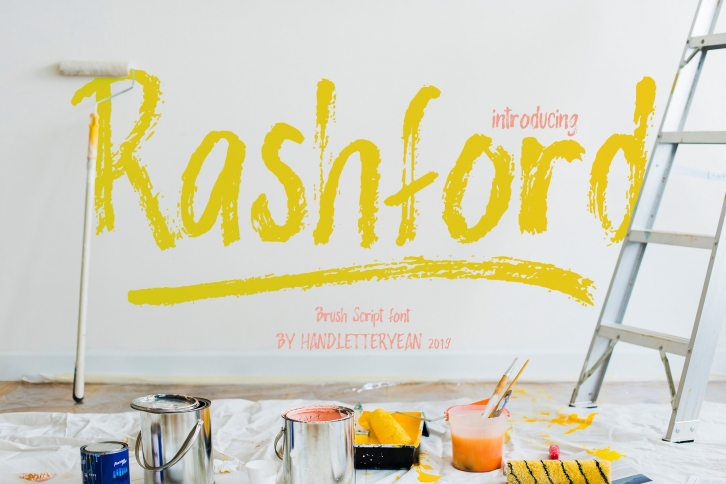 Rashford - Brush Font Font Download