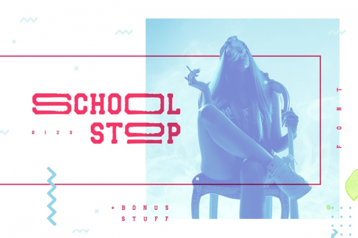 School Stop Font Download