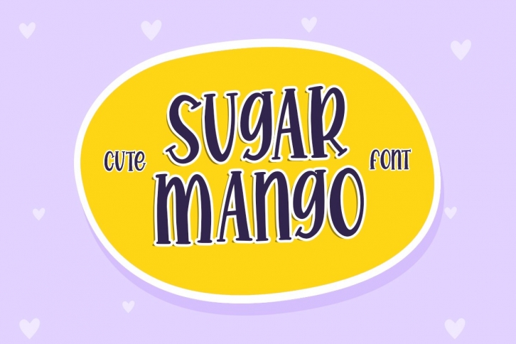 Sugar Mango - Quirky Font Font Download