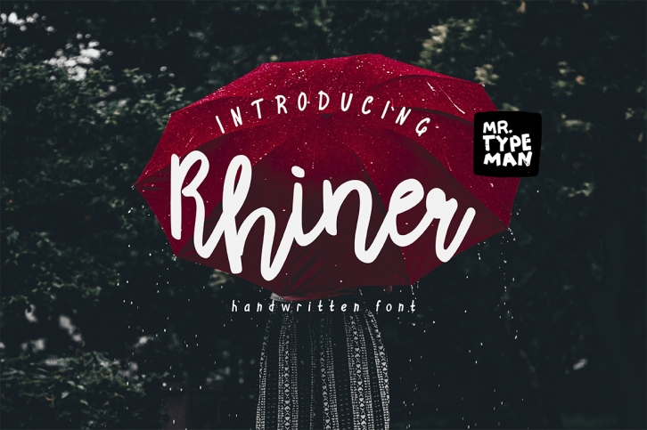Rhiner || Latin & Cyrillic Handwritten Script Font Font Download