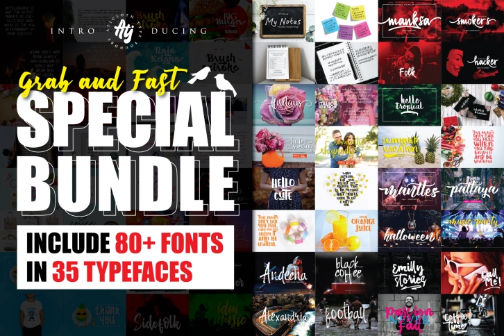 SPECIAL BUNDLE - Limited Time Offer Font Download