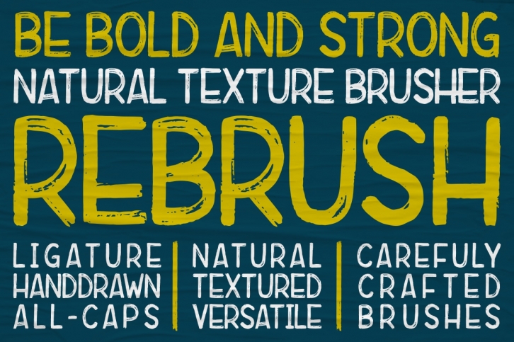 Rebrush Typeface Font Download