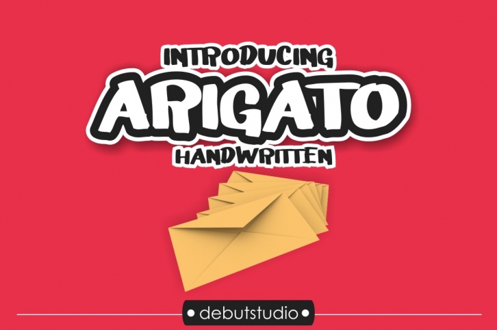 Arigato Handwritten Font Font Download