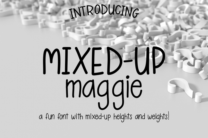 Mixed-Up Maggie Font Download