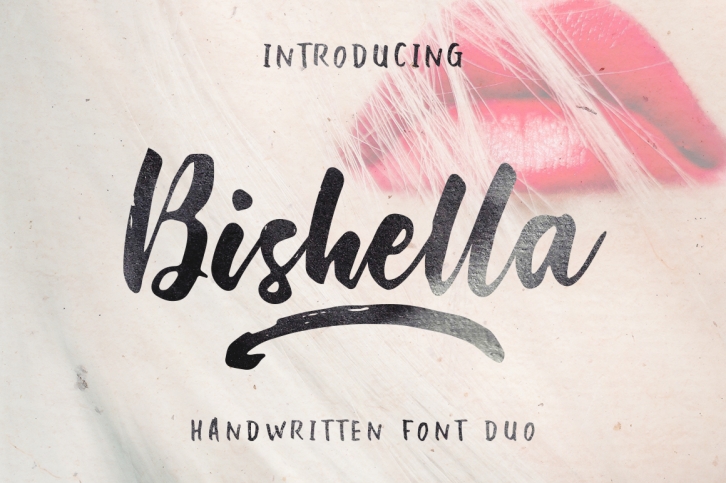 Bishella Script_Font Duo Font Download